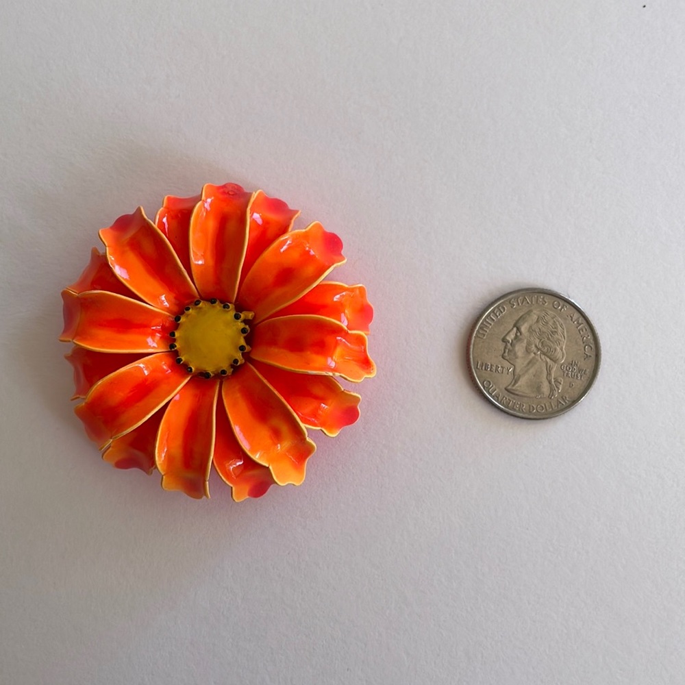 Vintage Floral Brooch
